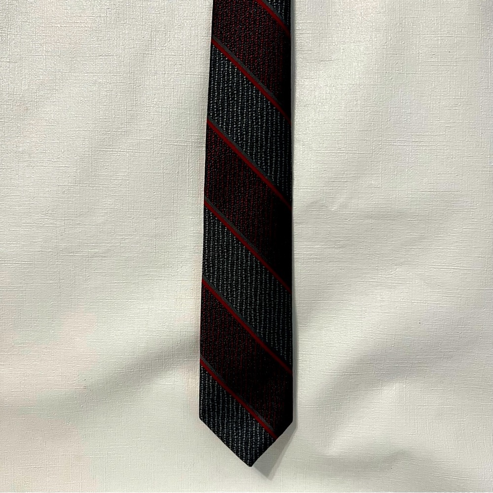 Colourstiks Men’s Necktie Burgundy & Blue